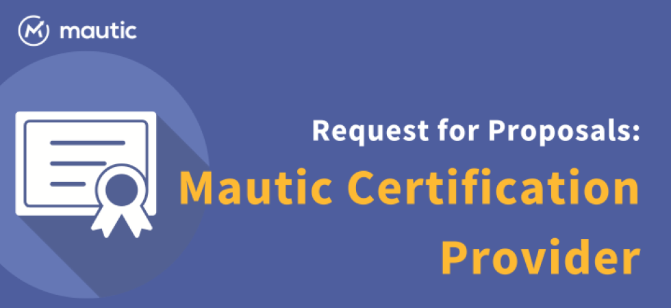 Title Image for RFP: mautic-certification-provider