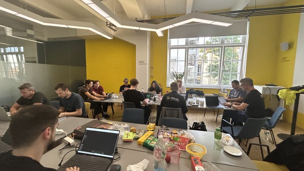 From call to action to results: the Mautic community sprint in Prague 1 IMG 7249
