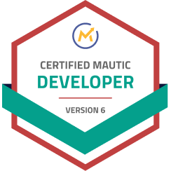Certified Mautic Developer badge