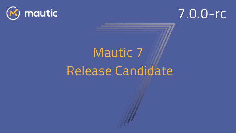 Mautic 7 Candidate Release