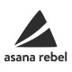 Asana rebel logo