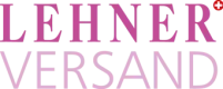 Lehener Versand in pink text as a logo